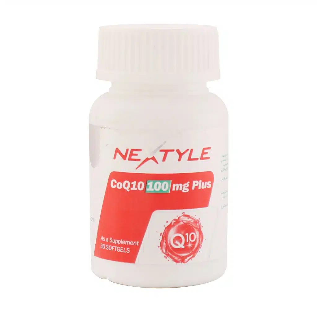 Nextyle-CoQ10-100-mg-Plus-Softgels.jpg کوکیوتن 100 میلی گرم پلاس نکستایل - تصویر 1