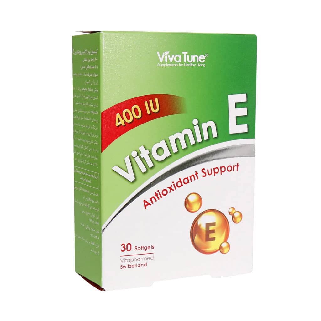 Viva-Tune-Vitamine-E-400-IU ویتامین ای400 ویوا تیون - تصویر 1